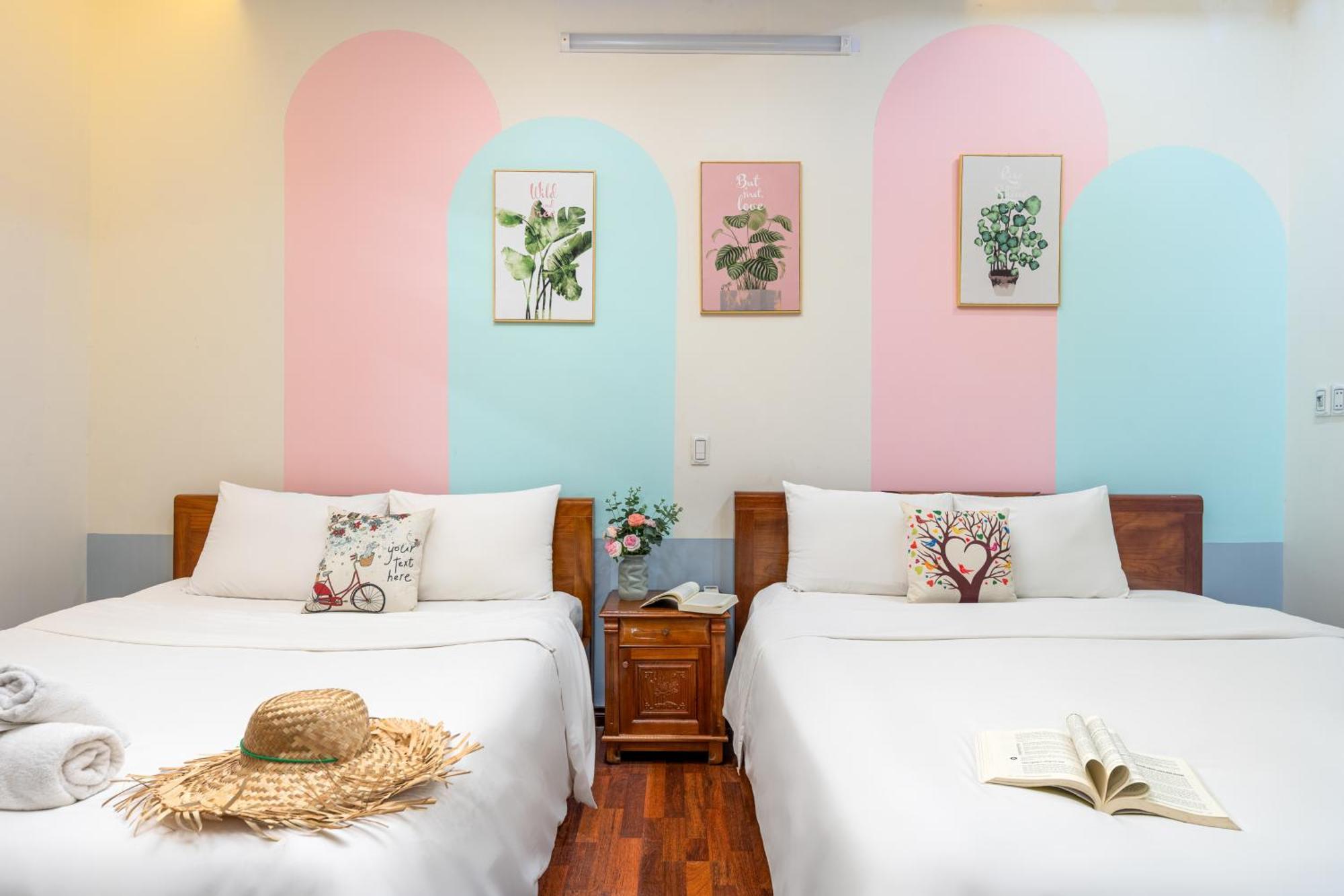 Hm Villa - Free Pick-Up My Khe Beach Da Nang Luaran gambar
