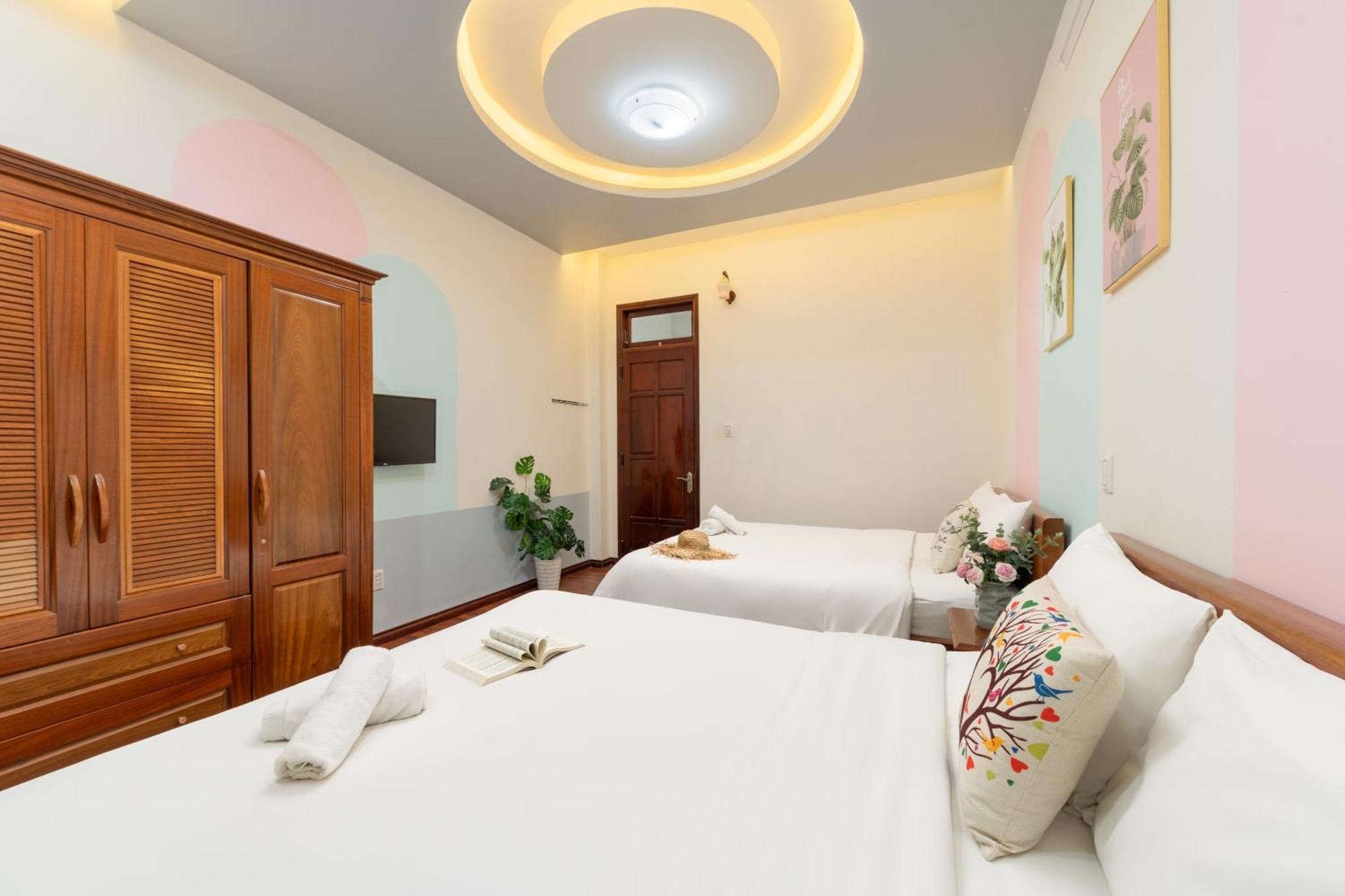 Hm Villa - Free Pick-Up My Khe Beach Da Nang Luaran gambar