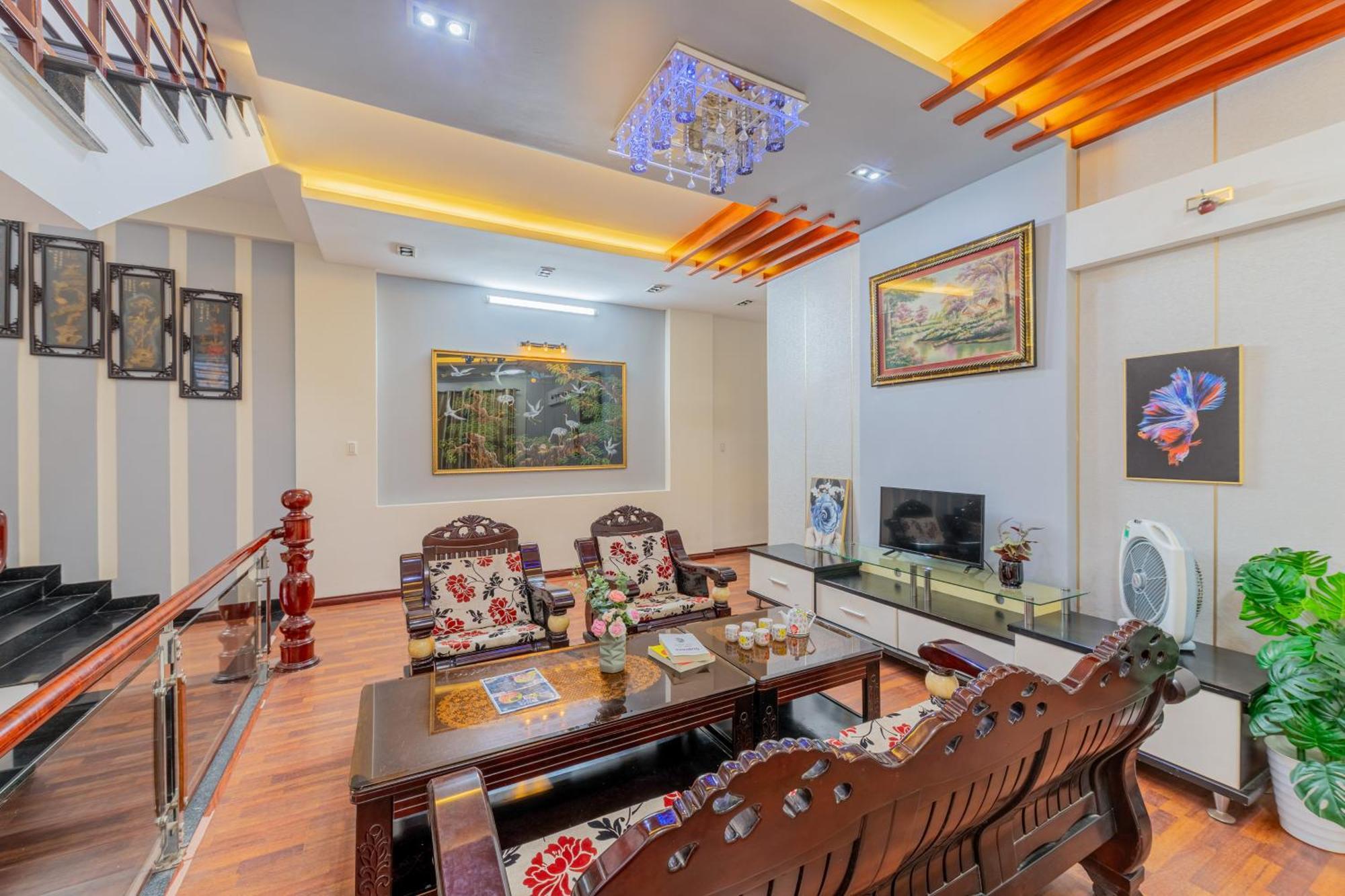 Hm Villa - Free Pick-Up My Khe Beach Da Nang Luaran gambar